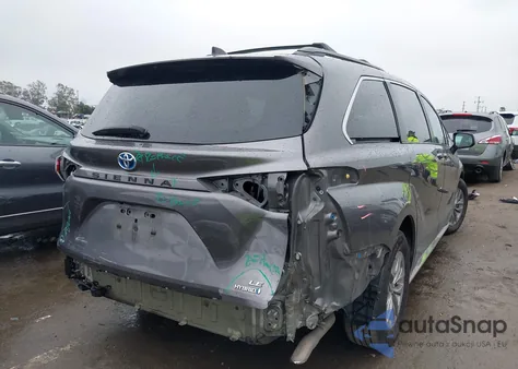 2022 Toyota Sienna Le from USA, damaged, VIN 5TDBSKFC9NS044969